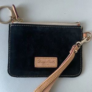 Dooney & Bourke Suede Key & Coin Pouch ▪️ VINTAGE ▪️ AMAZING CONDITION